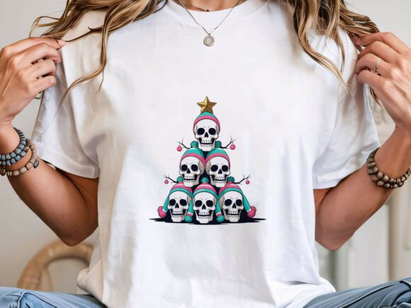 Christmas Skull Tree Star Png: A Designer's Review