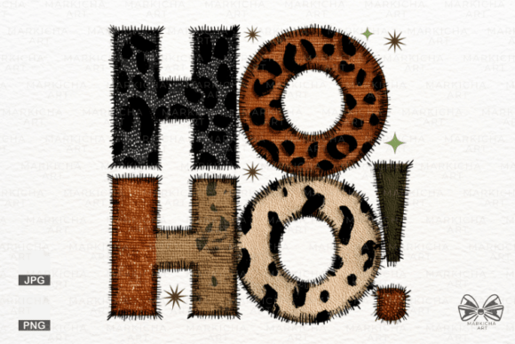 Review: Patchwork HO HO Christmas Png Clipart Illustrations