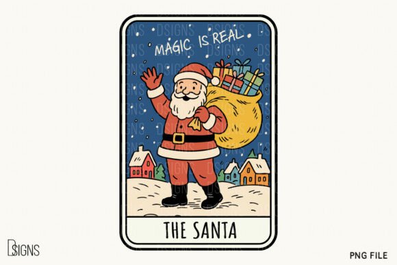Review: The Santa Christmas Tarot Card Clipart